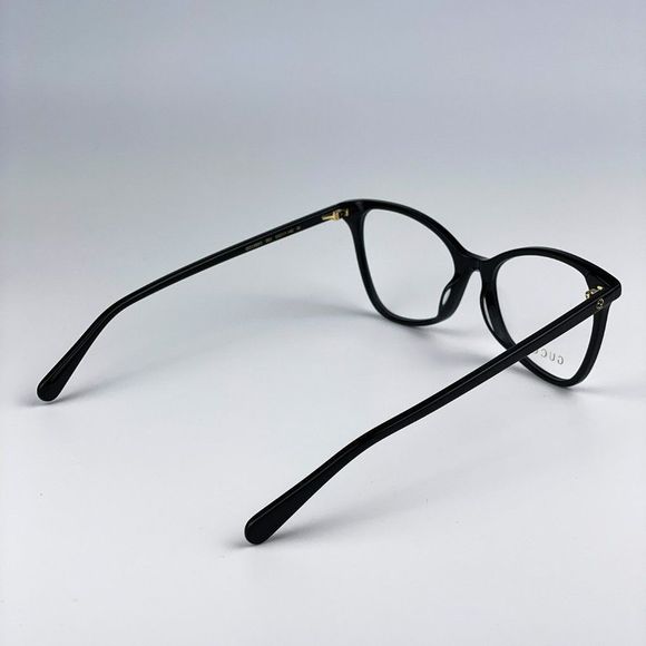 Gucci GG1360O 001 Eyeglasses Black Square Women - Picture 8 of 12